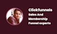 build sales funnel and membership funnels in clickfunnels
