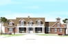 render real estate facade elevation