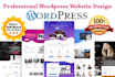develop professional business wordpress website
