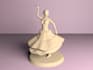 model miniature character or poses for 3d printing