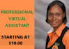 be your professional and reliable virtual assistant