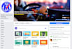 do professional facebook cover video
