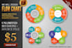 design professional infographics, flowcharts, pie charts and many more