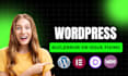solve wordpress bugs, hosting issue and domain setup