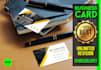 design outstanding business card
