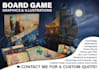 draw illustrations and graphic design for board game, cards, tarot