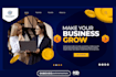 build a professional and responsive website or landing page