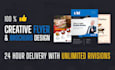 create professional brochures, flyers design
