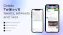 delete x or twitter tweets, reposts and likes