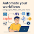 automate your workflows using zapier, make, ghl, and more