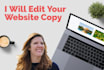 edit your website copy
