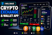 build secure crypto exchange and crypto wallet app