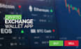 build a secure crypto exchange and crypto wallet app
