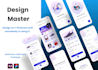 professionally design UI UX of mobile apps, website, dashboard
