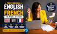 professionally translate english to french