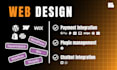 design and develop a responsive wordpress website with SEO