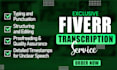 transcribe your recordings video transcription and audio transcription