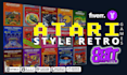 develop your enjoyable 2d atari style retro videogame