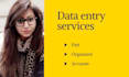 do fast data entry and research from internet jobs