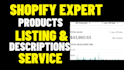 edit your shopify and woo product titles and descriptions