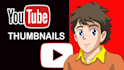 design viral, beautiful youtube thumbnail in 24 hours