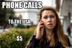 make your phone calls