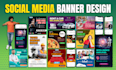 design ad creative for social media post, instagram post, facebook ads