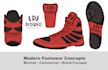 design athletic and functional footwear with tech packs