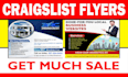 design awesome craigslist ads less than 24 hrs