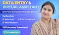 do accurate data entry, web research, copy paste and excel data entry job