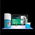 brand your kiosk and exhibition pavilion