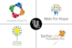 create fundraising charity or organisation logo