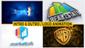 do unique logo animation and youtube intro video