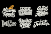create hand drawn logo or hand lettering design