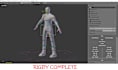 add 3d rig to your 3d character on blender