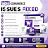 fix woocommerce checkout, payment, plugin and store issues