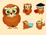create cartoon animals illustration