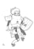 hand draw you a digital cartoon character
