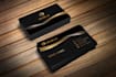 design a modern and professional two sided business card