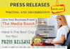 write SEO press releases with press release distributions