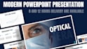 create a modern powerpoint presentation