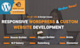 build dynamic custom and wordpress website with beaver builder, oxygen,elementor