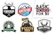 design a professional retro logo