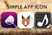 design professional android and iphone app icon