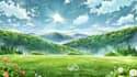 do anime bg, visual novel bg, 2d background for game