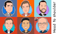 draw caricature portrait from your photo