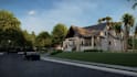 architecture 3d rendering for exterior