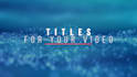 edit and add titles to your video