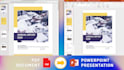 convert PDF to powerpoint template