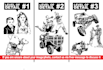 draw custom black and white vector art, silhouette, line art, stencil design